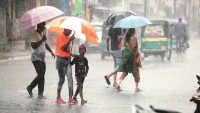 Four and a half inches of rain in Gujarat Kheda