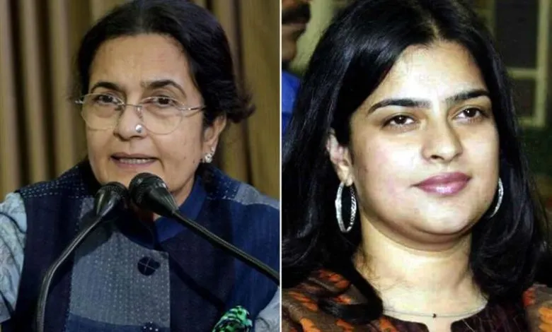 Congress jolt in Hariyana: Kiran Chaudhary and Shruti Chaudhary resign