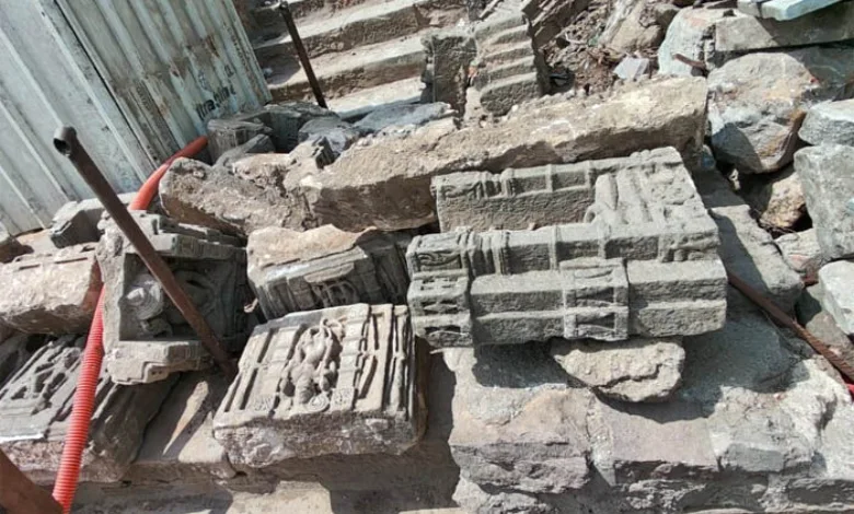 Pavagadh controversy jain idol tirthankar destruction