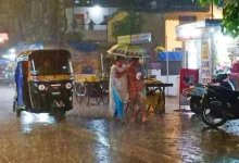 Presence of pre-monsoon rains in Navi Mumbai, Thane area