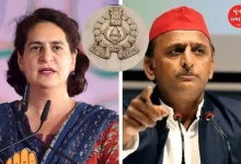 Priyanka, Akhilesh criticize BJP government for outsourcing recruitment of policemen in UP