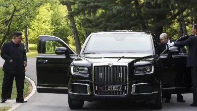 Putin gave this luxury car to Kim Jong Un as a gift and took him for a drive
