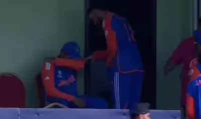 Why did Rohit Sharma suddenly cry in the dressing room?