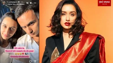 Shraddha Kapoor posted this picture with whom on social media?