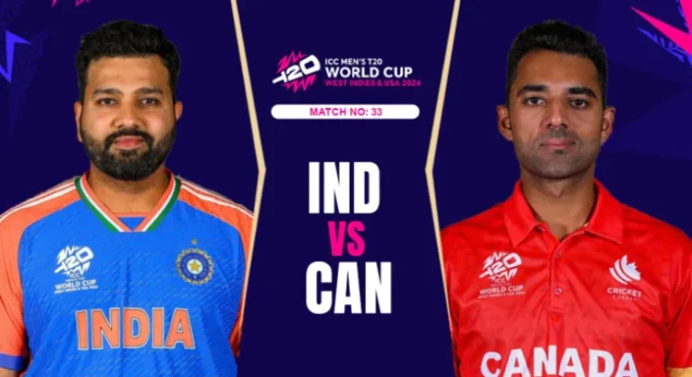 T20 World Cup India-Canada match canceled due to rain, now India's Super-Eight match against Afghanistan
