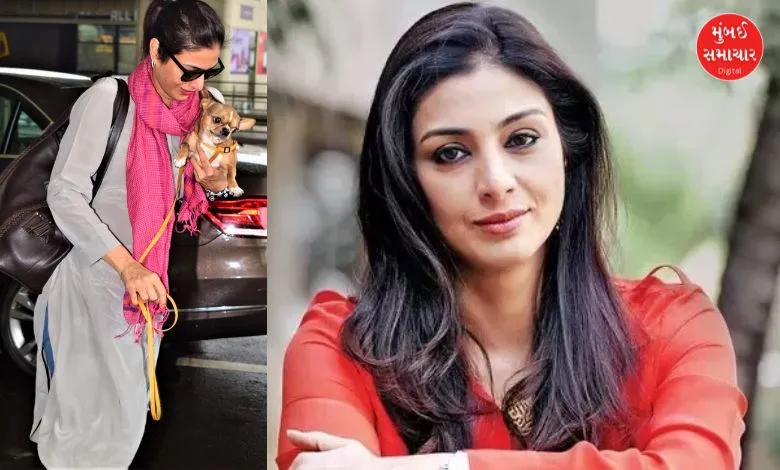 Tabu wrote a post for his pet dog Chinnu