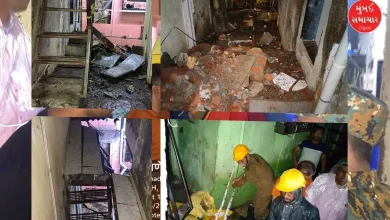Two injured as part of gallery collapses in Thane