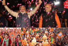 BJP confident of victory in Loksabha election, mega plan of celebration ready