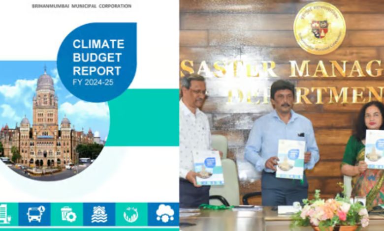Mumbai became the first city in India to publish a climate budget report