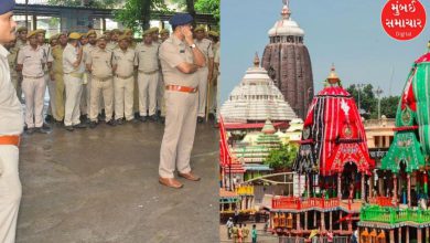 147th Rath Yatra in Ahmedabad: Police conducted foot patrol on the entire route