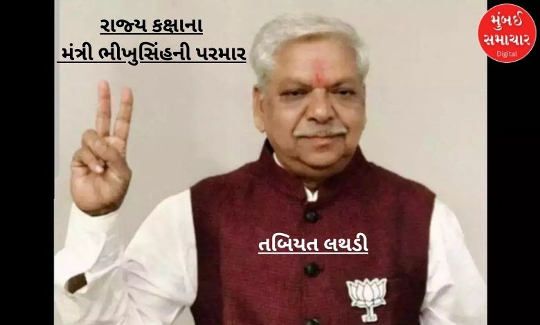 Gujarat Government Minister Bhikhusinh Parmar's health deteriorated