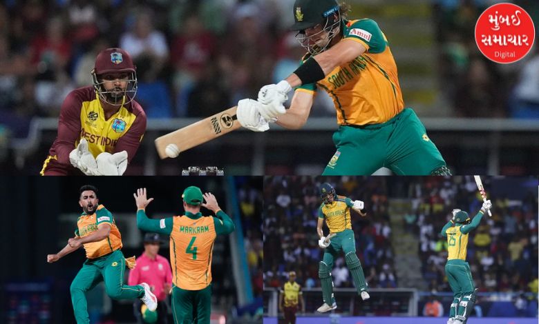 SA vs WI : South Africa in semi-final: hosts West Indies out