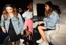 Mother Deepika Padukone on a dinner date with family