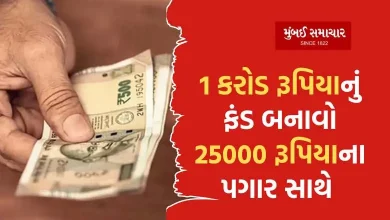 In this way you can create a fund of 1 crore rupees with a salary of 25000 rupees