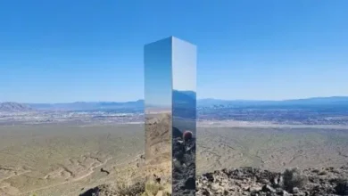 Las Vegas Police Monolith