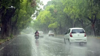 Relief rain in Delhi after intense heat: Light rain in Gurugram along with dust storms