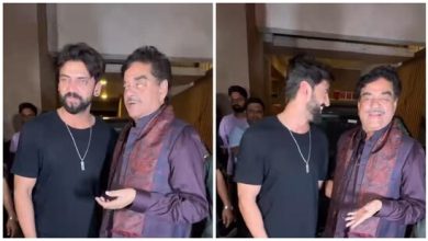 Shatrughna Sinha gave this reaction to son-in-law Zahir Iqbal's feet.