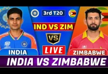 3rd T20 vs Zimbabwe tomorrow