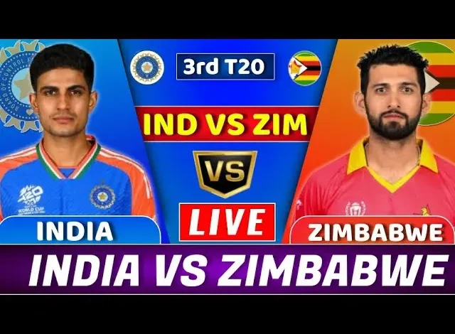 3rd T20 vs Zimbabwe tomorrow