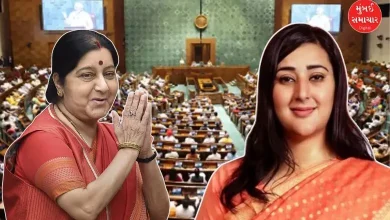 A glimpse of Susma Swaraj's speech was seen again in Parliament