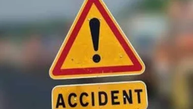 Early morning car accident Ahmedabad three dead one injured