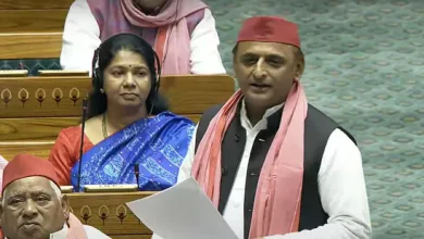 Akhilesh Yadav took on the central government in the Lok Sabha, raising important issues
