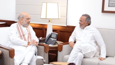 Arjun Modhwadia Meeting Amit Shah's political upheaval in Gujarat