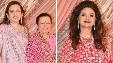 In Ananth-Radhika's Sangeet Night, the discussion is about Nita Ambani's sister's shoes...