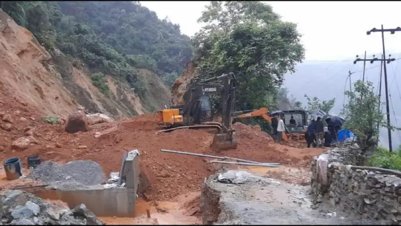 Landslides in Arunachal Pradesh cut land connectivity in several districts