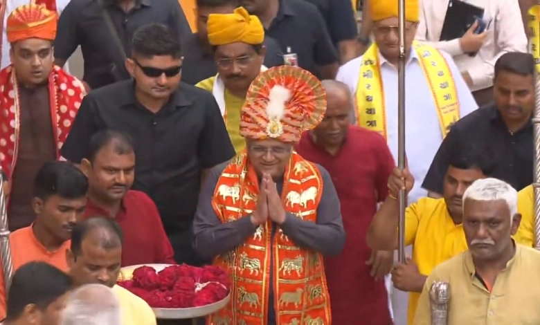 Ahmedabad Rath Yatra CN Bhupendra Patel pahind vidhi