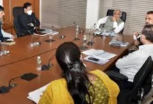 Chief Minister's review meeting on heavy rains in the state