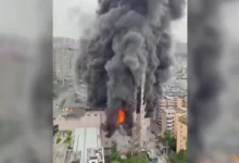 fire in China's Zigong shopping mall 16 dead