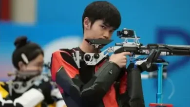 China wins first gold medal at Paris event