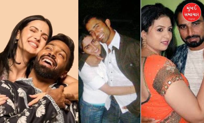 These Indian cricketers separated from their wives before Hardik-Natasha!