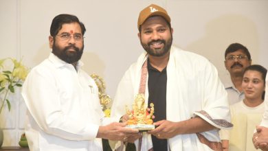 Eknath Shinde honored 3 other members of Rohit Sharma Indian team