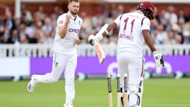 England's new pacer took seven wickets on the first day of his career