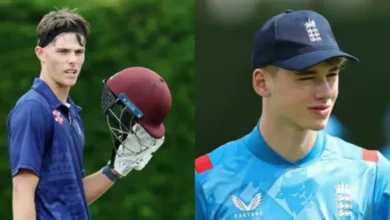The sons of two former England cricketers will make their Under-19 debut together