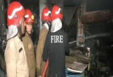 early morning restaurant fire Delhi 5 injured