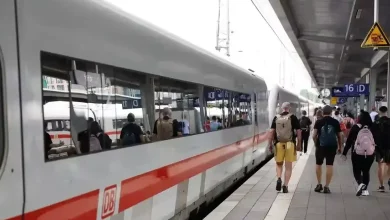 Germany busiest rail routes for 5 months