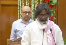 Hemant Soren took oath as Chief Minister of Jharkhand for the third time
