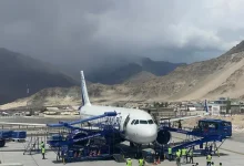High tempretures forcing flight cancellations in Leh