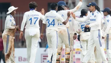 Indian women's cricket team's Test-winning hat-trick