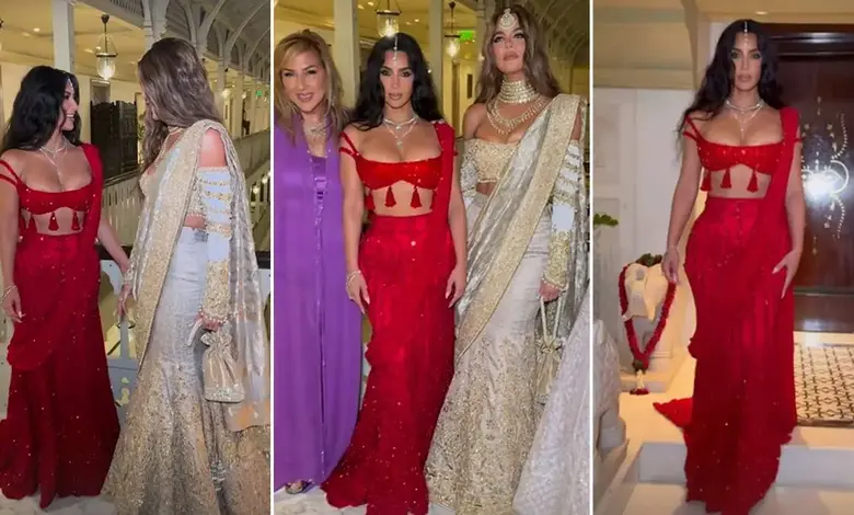 Kim Kardashian in Anant-Radhika Wedding