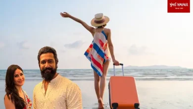 Leaving her husband alone, the actress went on a vacation alone
