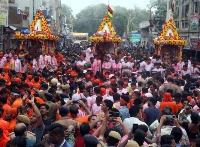 Ahmedabad Rath Yatra Mosal Saraspur