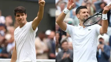 Novak Djokovic VS Carlos Alcaraz 10 years on at Wimbledon, the two finalists meet for the second time in a row