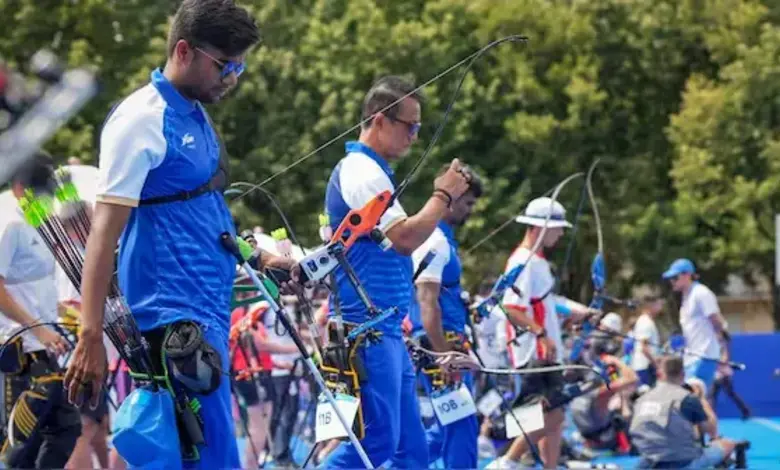Paris Olympics India's men's archers also reached the quarterfinals