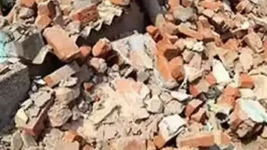 Part of house collapses in Andheri