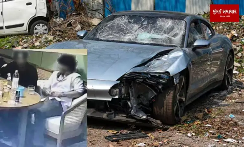 Porsche car accident in Pune