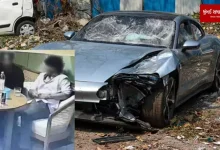 Porsche car accident in Pune